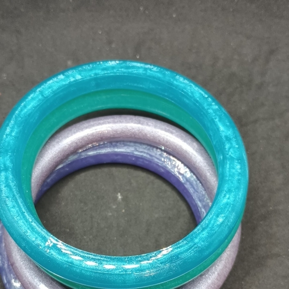 Colorful Kids Bangle Set - Picture 2 of 2